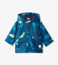 Clearance Real Dinosaurs Colour Changing Baby Raincoat Rainwear|Rainwear