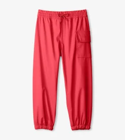 Online Red Kids Rain Pants BOY Rainwear|Rainwear