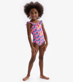 Outlet Rock Star Unicorn Ruffle Sleeve Swimsuit Swimwear|Swimwear