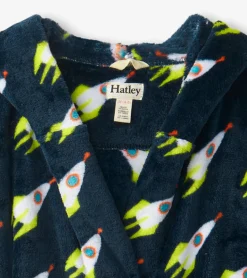Sale Rocket Man Kids Fleece Robe BOY Sleepwear|Sleepwear