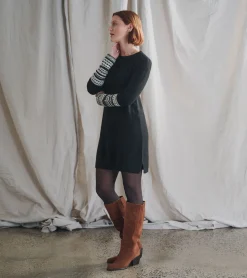 Clearance Sadie Sweater Dress - Black Women Dresses