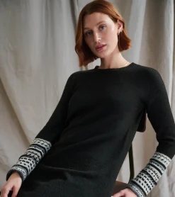 Clearance Sadie Sweater Dress - Black Women Dresses
