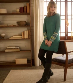 Discount Sadie Sweater Dress - Forest Green Women Dresses