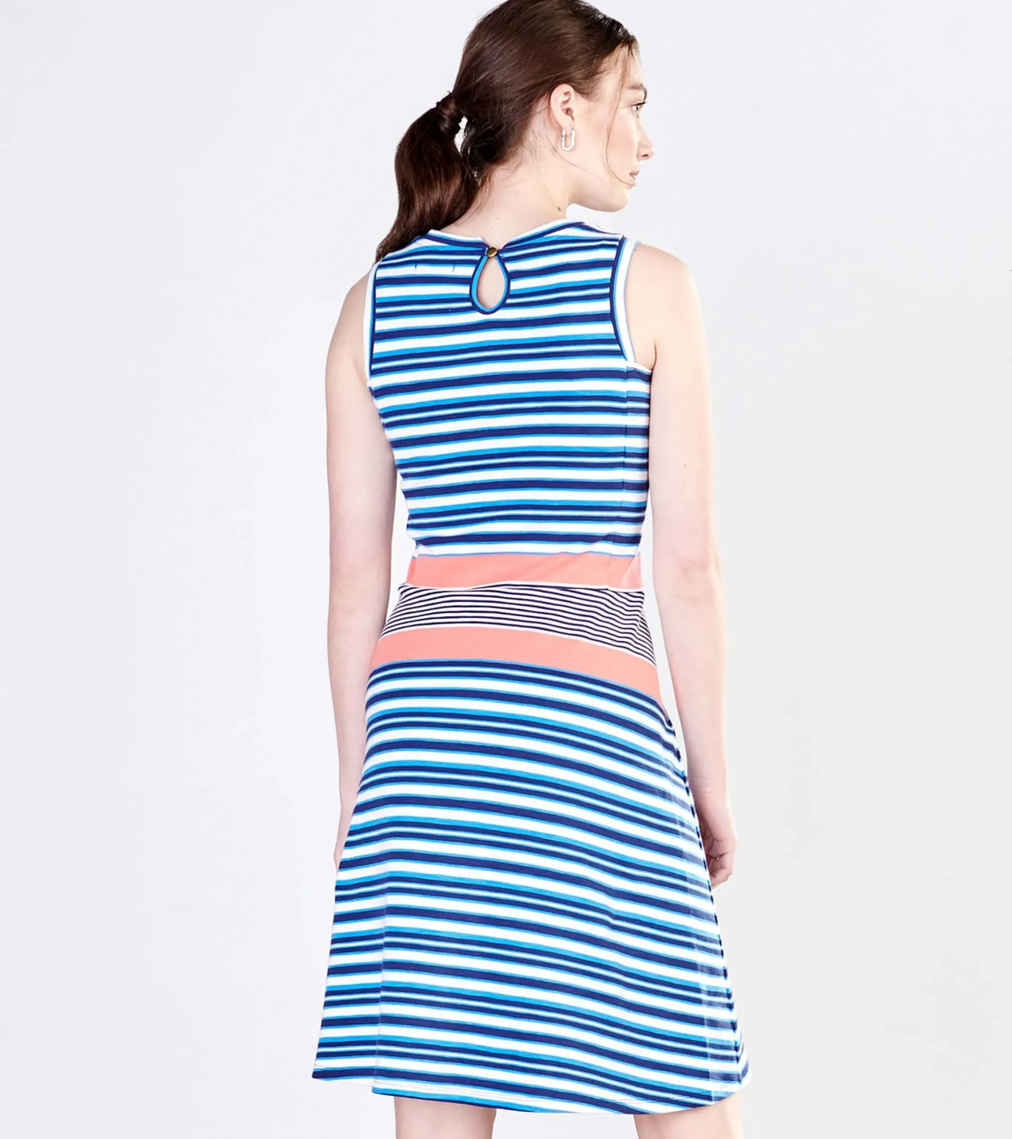 Clearance Sarah Dress - Sunrise Stripes Women Dresses