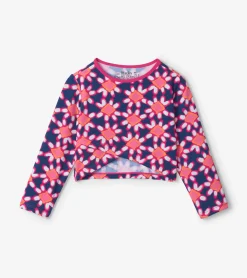 Outlet Shibori Flowers Cross Over Cover-up Swimwear|Swimwear