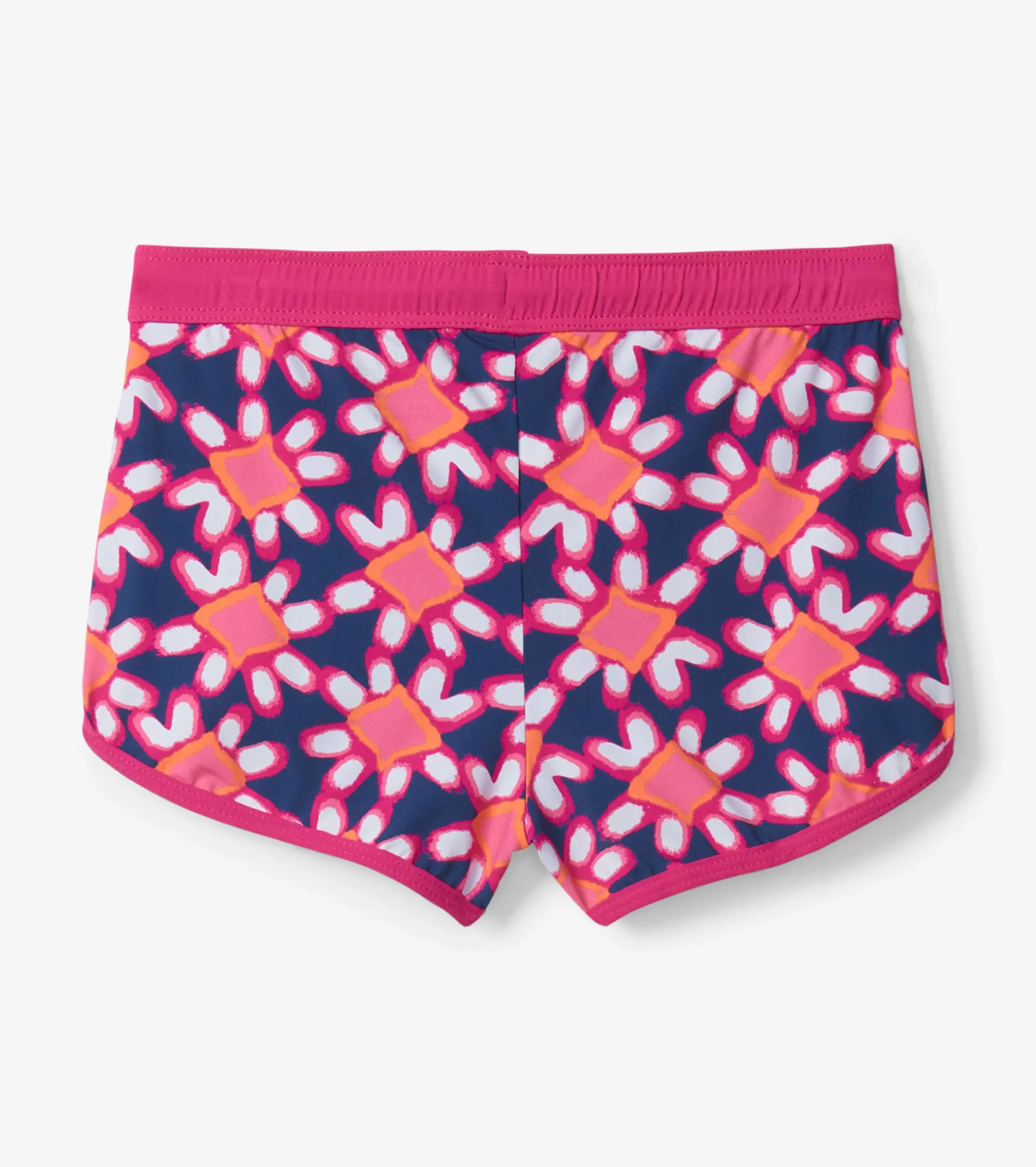 Hot Shibori Flowers Swim Shorts Swimwear|Swimwear