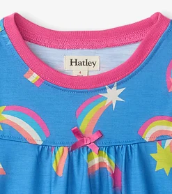Discount Shooting Stars Long Sleeve Girls Nightgown Sleepwear|Sleepwear