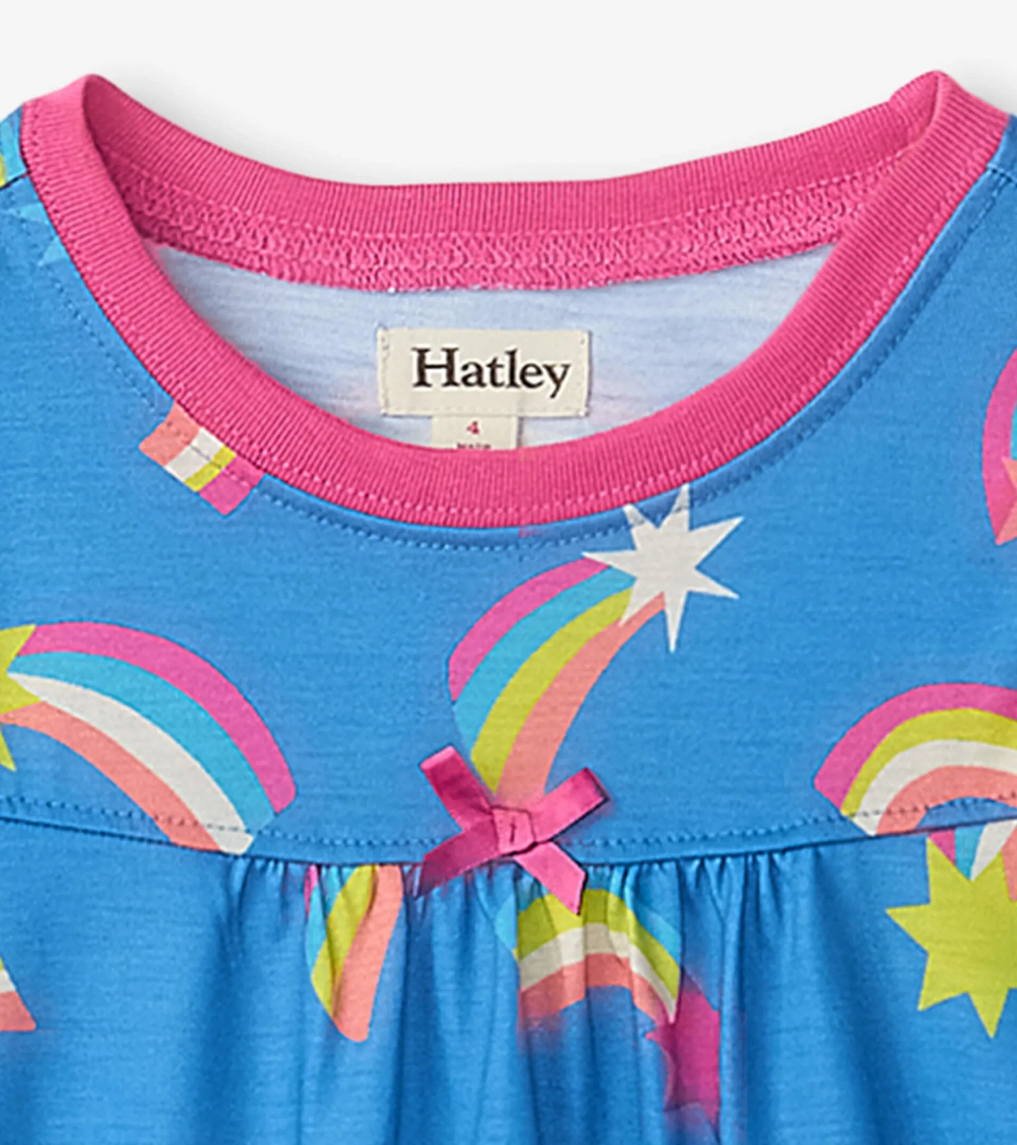 Discount Shooting Stars Long Sleeve Girls Nightgown Sleepwear|Sleepwear
