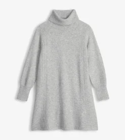 Hot Swing Sweater Dress - Grey Heather Women Dresses
