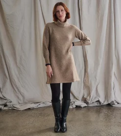 New Swing Sweater Dress - Oatmeal Heather Women Dresses