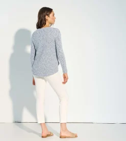 New Tenley Sweater - Vista Blue Women Sweaters|Tops