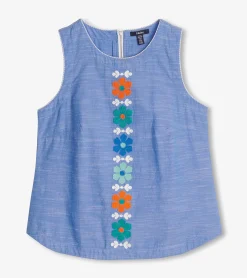 Best Tessa Tank Top - Chambray Women Tops