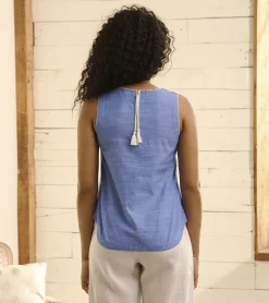 Best Tessa Tank Top - Chambray Women Tops