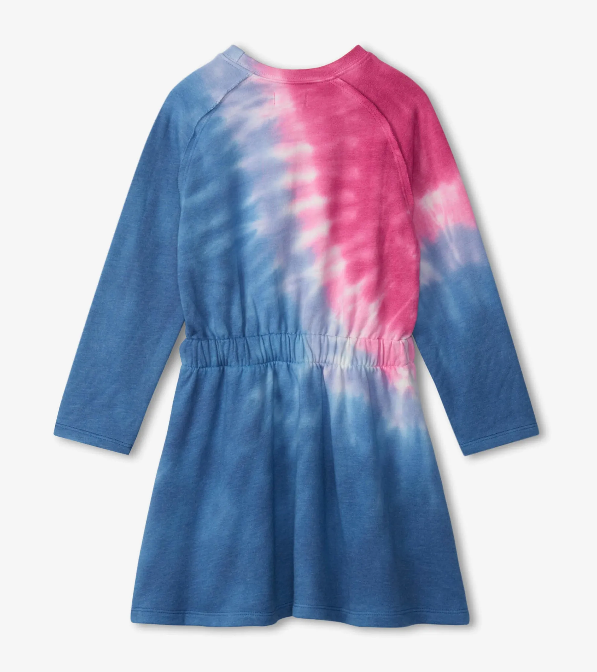 Hot Tie Dye Burst Cinched Waist Dress Dresses