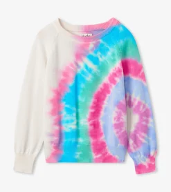 Clearance Tie Dye Burst Pullover Tops