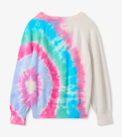Clearance Tie Dye Burst Pullover Tops