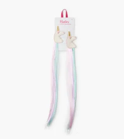 Unicorn 2 Pack Faux Hair Clip In Extensions Accessories