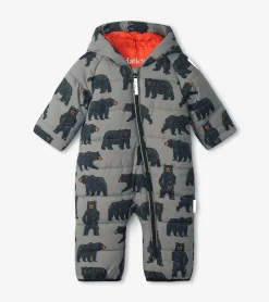 New Wild Bears Baby Snowsuit Outerwear