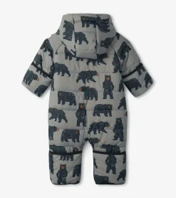 New Wild Bears Baby Snowsuit Outerwear