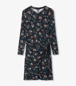 Hot Wrap Dress - Deconstructed Floral Women Dresses
