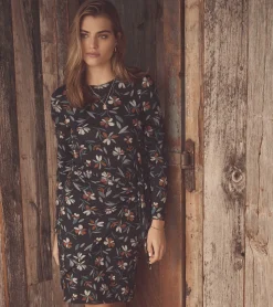 Hot Wrap Dress - Deconstructed Floral Women Dresses