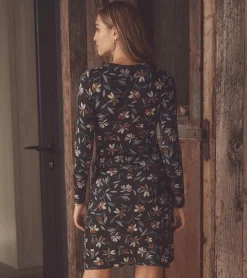 Hot Wrap Dress - Deconstructed Floral Women Dresses