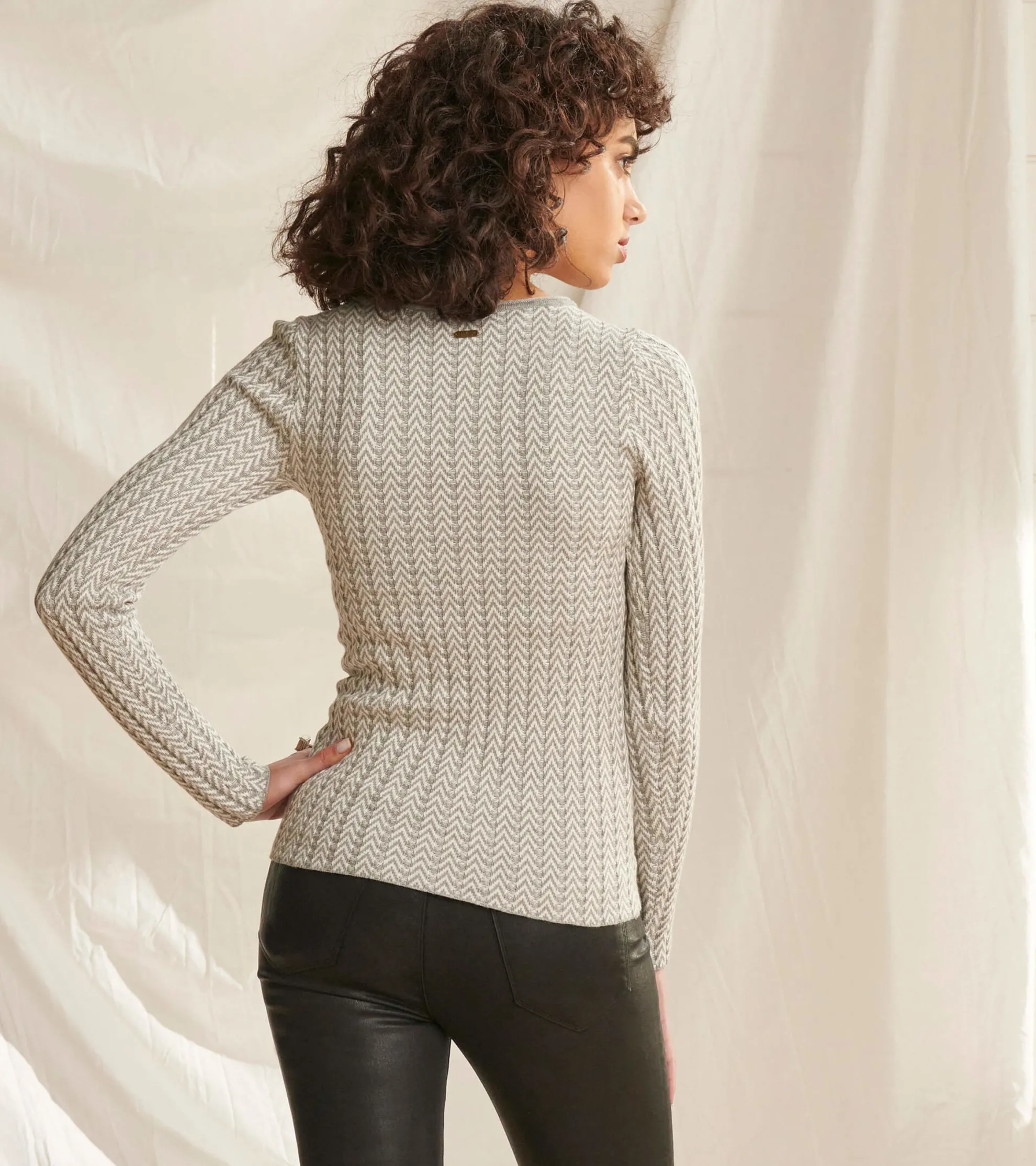 Online Zig Zag Sweater - Autumn Solstice Women Sweaters|Tops